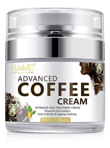 Caffee Crema Facial  Crema Antienvejecimiento, Ojeras, Hinch