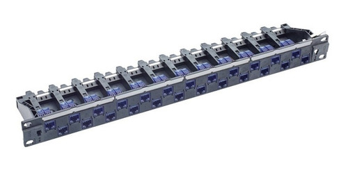 Patch Panel Patchera Cat6 6 Completa Con Jacks Incluídos R&m