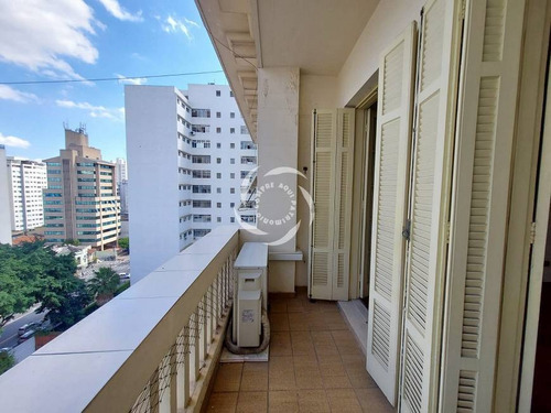 Imagem 2 de 15 de Apartamento Para Venda Com 122 M2 Com 3 Quartos Em Higienópolis - Ch160