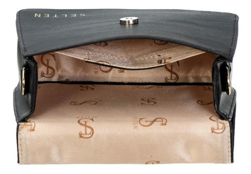 Imagem 5 de 6 de Bolsa Feminina Pequena Tiracolo Cluth Alça De Mão E De Lado