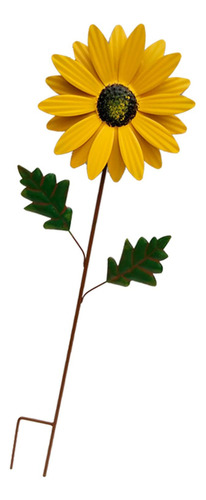 Jardín Girasoles Viento Flor Escultura Para Decoración De