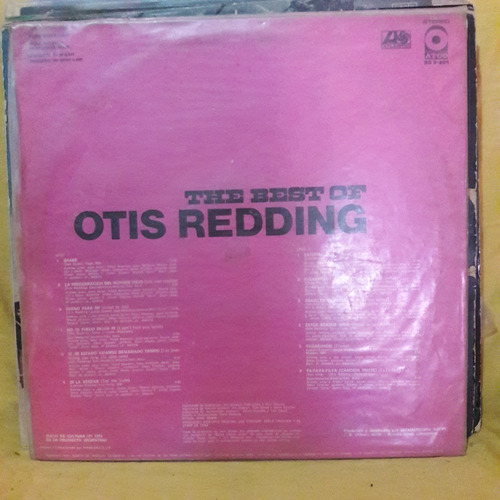 Vinilo Otis Redding The Best Of P Si1