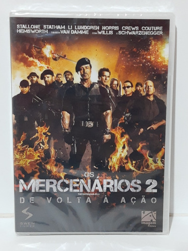 Dvd Os Mercenários 2 De Volta A Ação - Original E Lacrado