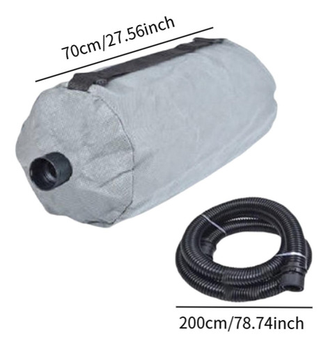 Lijadora De Paneles De Yeso, Bolsa De Recolección De Polvo,
