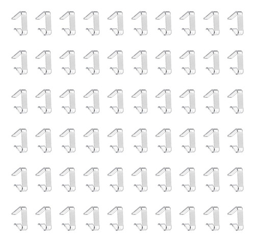 Clips De Clips Del Mator 60pcs Clips De 4.8x3.9x1.5 Cm