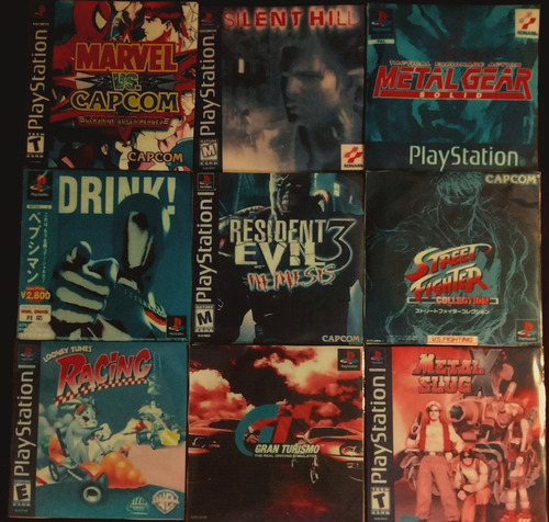 Lote 16 Juegos/respaldos A Elegir Ps1 Psx Playstation 1 (Usado)