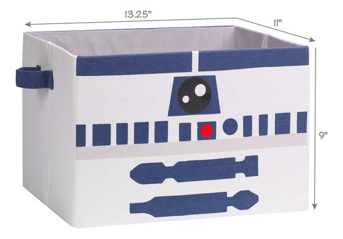 Cubo De Almacenamiento Lambs & Ivy Star Wars R2d2 Plegable/p