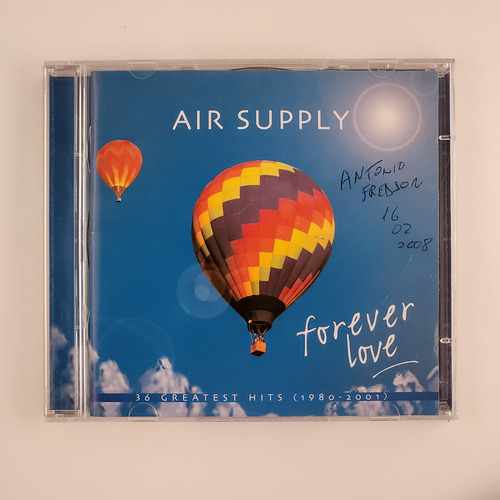 Cd Air Supply - Forever Love_ 36 Greatest Hits 1980-2001