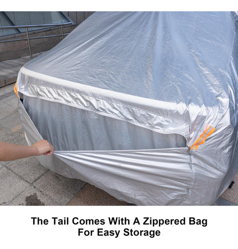 6 Capas Suv Carrete De Automóvil Impermeable Todo El Clima,