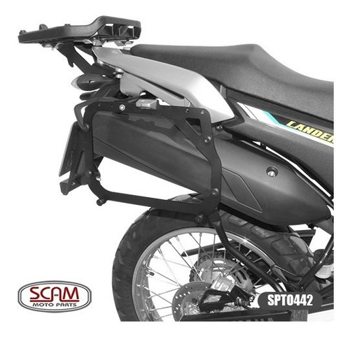 Soporte Baul Lateral Yamaha Lander 250 2019 O Mas Mk Motos