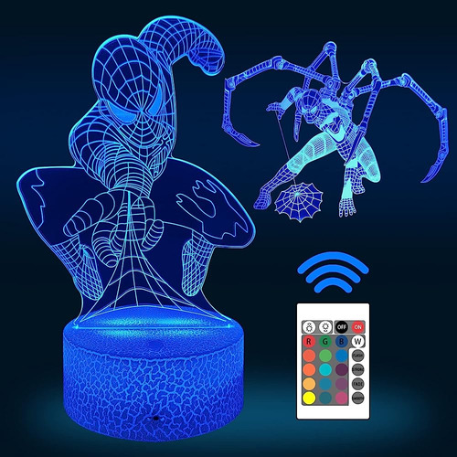 Goutool Funny Gifts For Boys,3d Superhero Night Lights For K