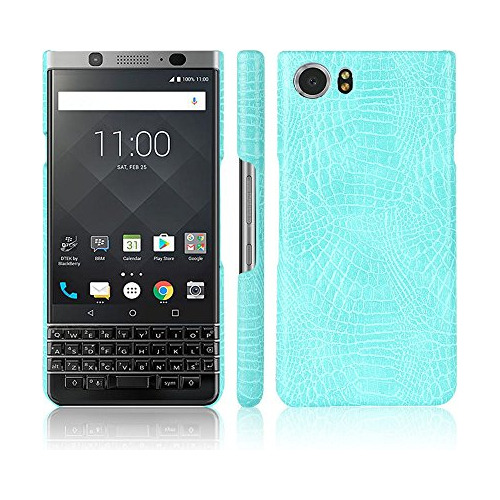 Funda Para Blackberry Keyone Verde Tenue Pu Piel Sintetica