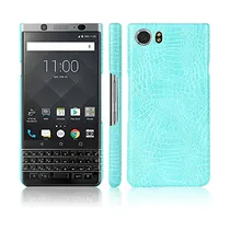Comprar Funda Para Blackberry Keyone Verde Tenue Pu Piel Sintetica