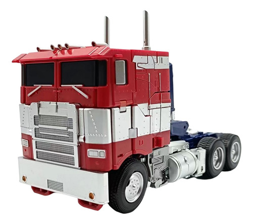 Transformer Optimus Prime,pistola Láser Y Ojos Brillantes.