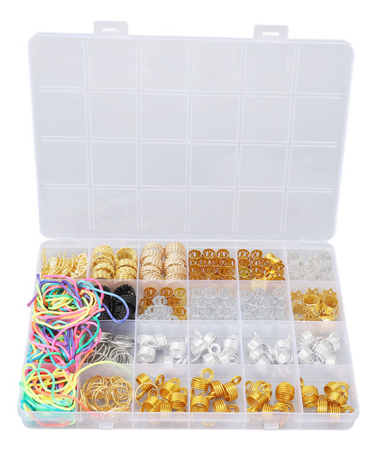 Set De Joyas Para Rastas, Rastas De Aleación, Cuentas Y Braz