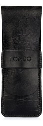 Estuche Para Boligrafo De Cuero Genuino Londo Con Funda, Fu