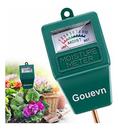 Medidor De Humedad Para Plantas Jardineria Verde