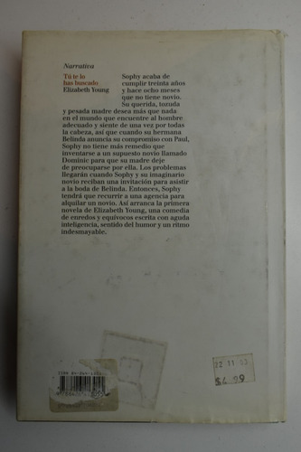 Tú Te Lo Has Buscado Elizabeth Young C79 (Usado)