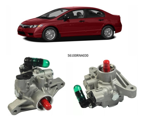 Imagem 1 de 4 de Bomba Direçao Hidraulica New Civic 2007 2008 2009 2010 2011