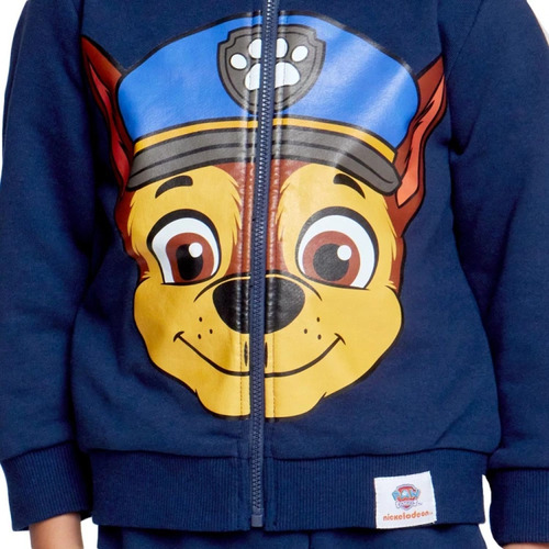 Pants Completo Paw Patrol Conjunto Deportivo Niños 1198231 Azul Oscuro Liso 1 Año