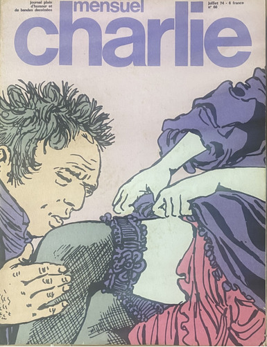Charlie Nº 66 Revista Comic Francia Catherine Crepax 1974 K5
