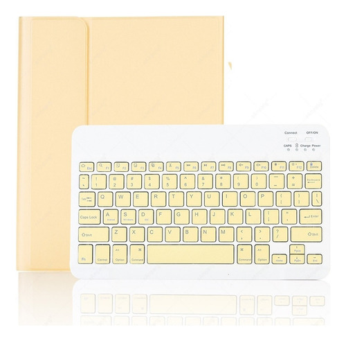 P Funda Con Teclado Bluetooth For iPad Mini 4/5 7,9 Pulgadas