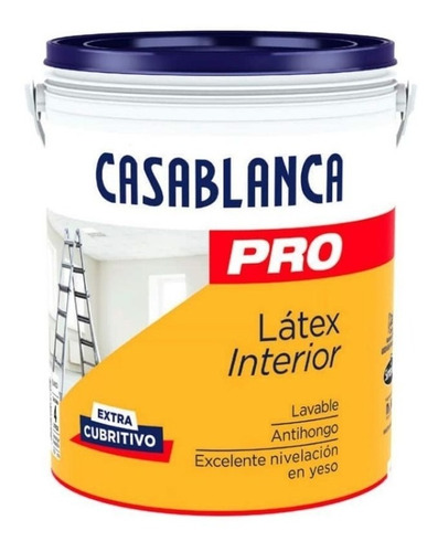 Latex Casablanca Pro Interior 20 Lts