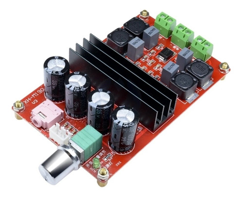 Placa2.0 Tpa3116 Amplificador Dclasse 200w+bluetooth/usb/fm/