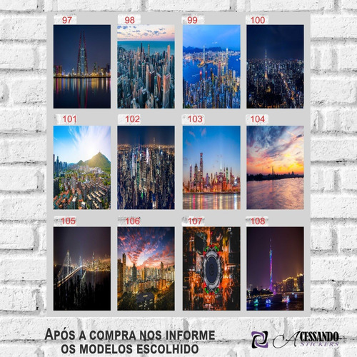 Imagem 8 de 10 de 5 Pôsteres Cartaz Cidades Turisticas Para Emoldurar 40x30cm