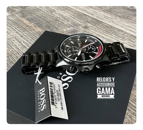 Reloj Hugo Boss Hombre Acero Inoxidable 1513825 Globetrotter