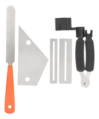 Kit De Herramientas Para Guitarra, 3 En 1, De Acero Inoxidab