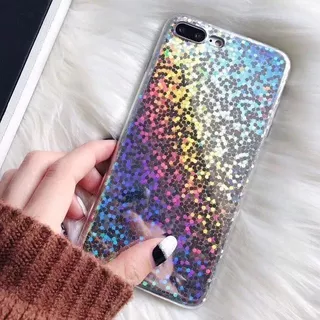 Funda Tornasol Para iPhone Galaxy Brillos Glitter Diamantes