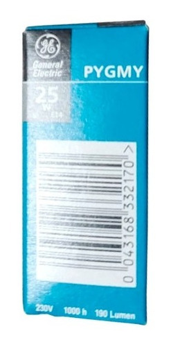 Imagen 3 de 7 de Lampara Perfume Satinada 25 Watt E14 General Electric