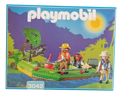 Playmobil 3042 Expedición A La Jungla - Río 