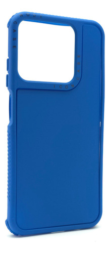 Funda 3 En 1 Para Zte A55 Case Uso Rudo Bumper Protector Supreme - Azul Rey Zte Blade A55