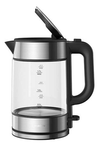 Jarra Eléctrica Vidrio Electric Kettle 1.7l Xiaomi -  Color Negro