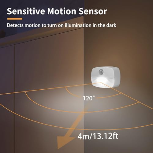 Luz Led Interior Con Sensor De Movimiento Luces A Pilas