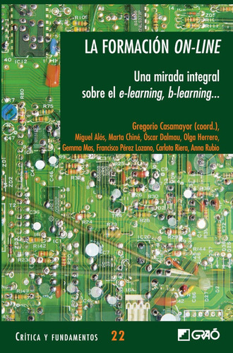 La Formación On-line, De Gregorio Casamayor Pérez Y Otros