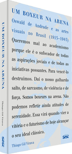 Um Boxeur Na Arena, De Thiago Gil Virava. Editora Edições Sesc, Capa Mole Em Português