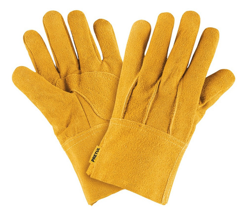 Guantes Carnaza Cortos Pretul 23262 12 Pz