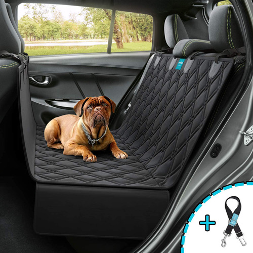 Funda Para Asiento Trasero De Perro  Impermeable  Antidesliz