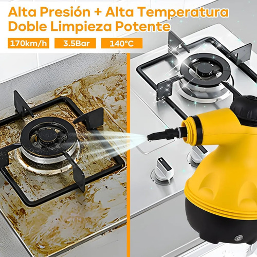 Limpador A Vapor De Alta Pressão Com Acessórios 1200w