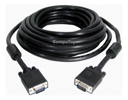 Zvga15 Cable Vga Machos Blindado 15m Computoys