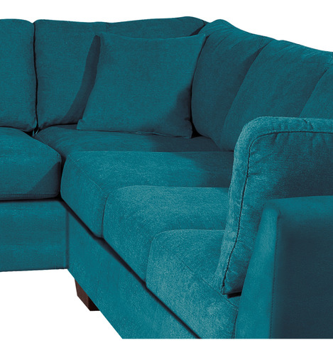 Sofá Seccional Padua Izquierdo Tela Velvet Latam Home