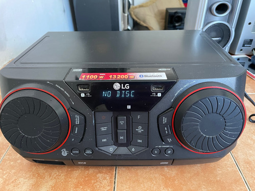 Cerebro Amplificador Para Minicomponente Lg Xboom Ck57 Negro 1100 W (Usado)