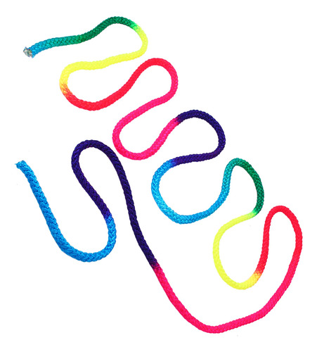 Cuerda De Entrenamiento Para Gimnasia Rítmica, Color Arcoíri