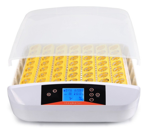 Imagen 1 de 1 de Incubadora Avícola Ovoscopio De 56 Huevos Volteo Automático