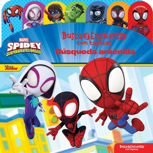 Marvel Spidey - Busca Y Encuentra Con Tapitas--publications
