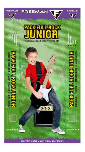 Strato Kid Bk Pack Guitarra Electrica