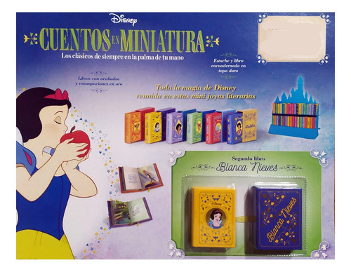 Blancanieves, De Disney. Cuentos En Miniatura, Vol. 002. Editorial Salvat, Tapa Dura, Edición 002 En Español, 2025